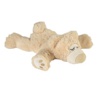 Warmies Sleepy Bear, beige, liegend
